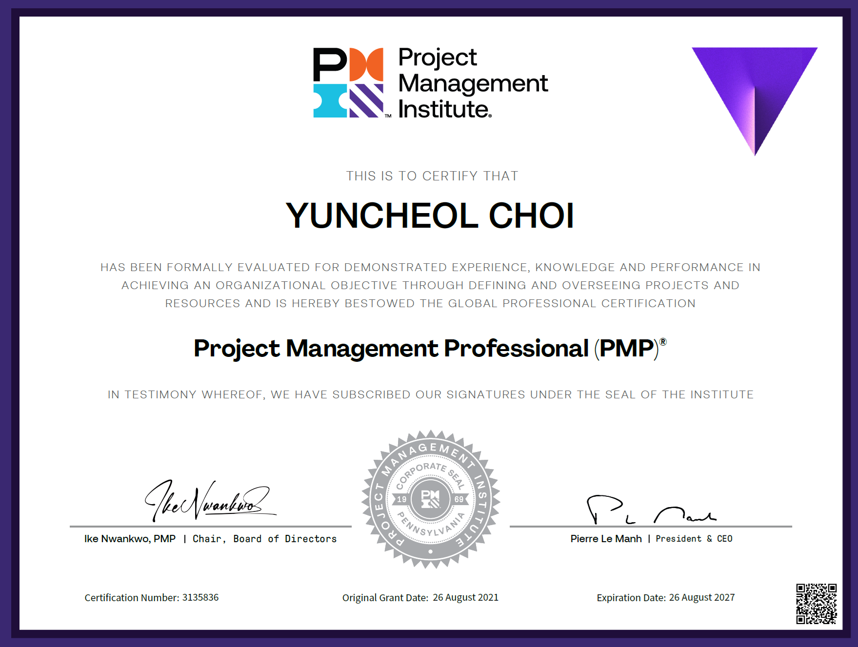 PMP Certification
